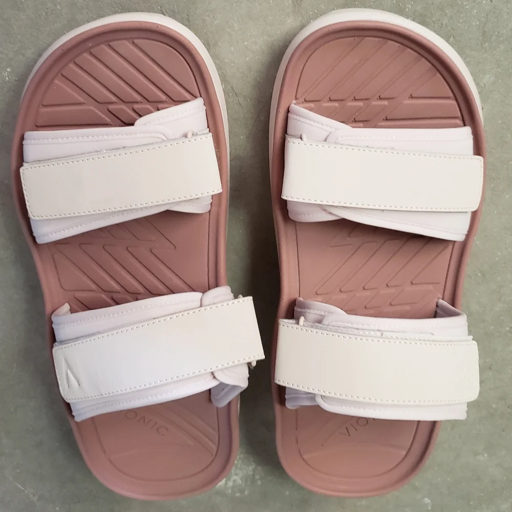 Vionic Slides Renewal Adjustable Recovery Slide Sandals Womens 14 Mens 12.5 Shoe